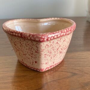 Loomco heart shaped bowl